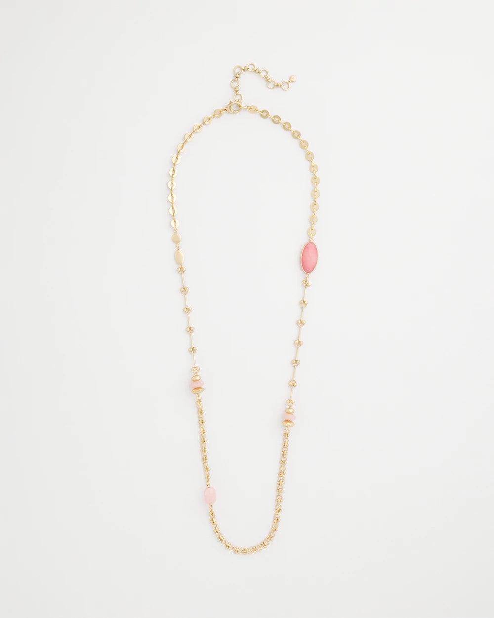 Accent Long Single Strand Necklace