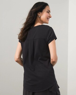 Zenergy UPF Back Pleat Tee