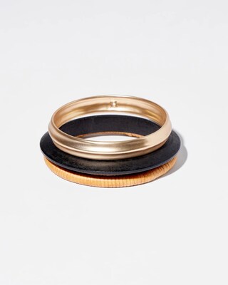 Set of Three Bangle Bracelets