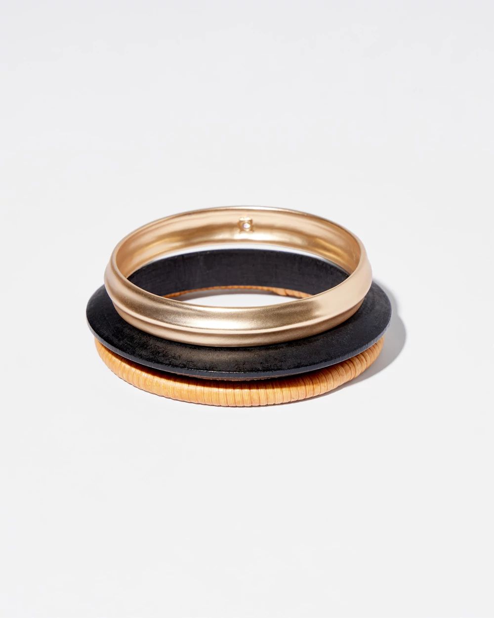 Set of Three Bangle Bracelets