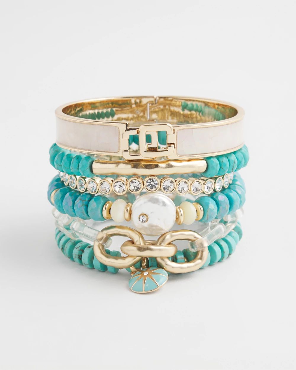 Turquoise Hero Stretch Bracelet