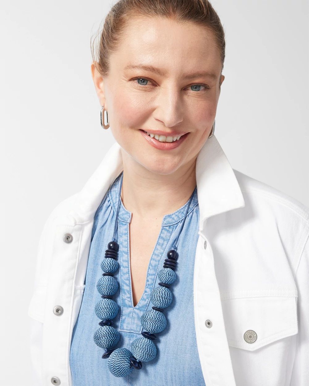 Adjustable Single Strand Necklace