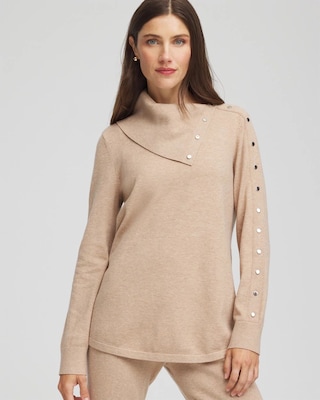Zenergy® Luxe Envelope Neck Sweater