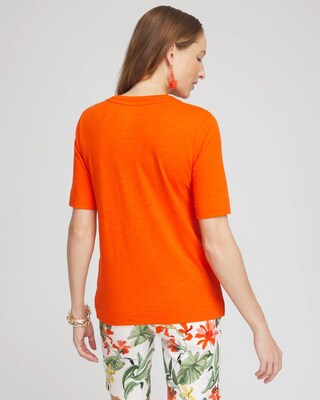 Scoop Neck Tee click to view larger image.