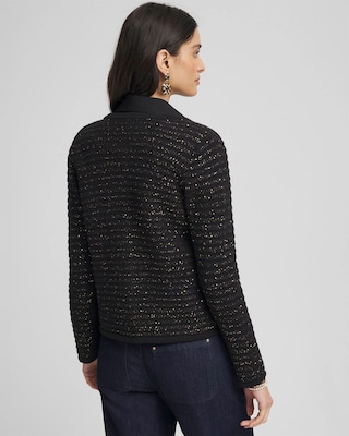 Shine Cropped Cardigan click to view larger image.
