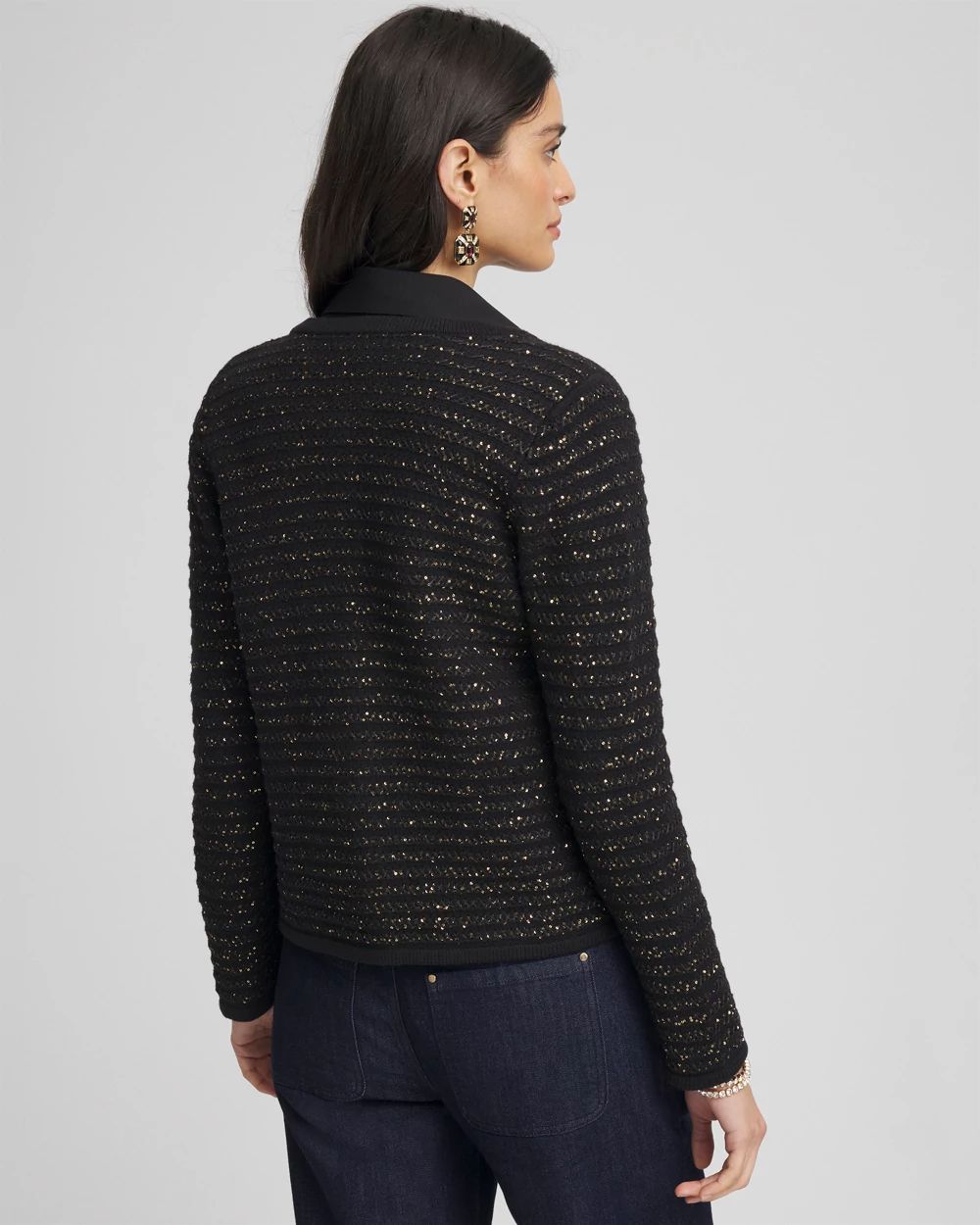 Shine Cropped Cardigan