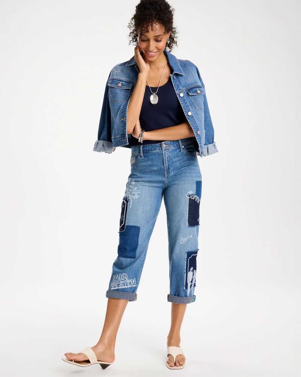Relaxed Boyfriend Americana Jean