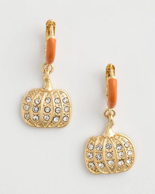 Pumpkin Drop Earrings