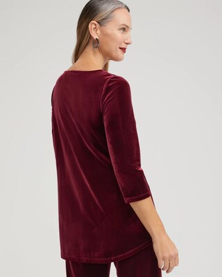Travelers Collection Velvet Tunic