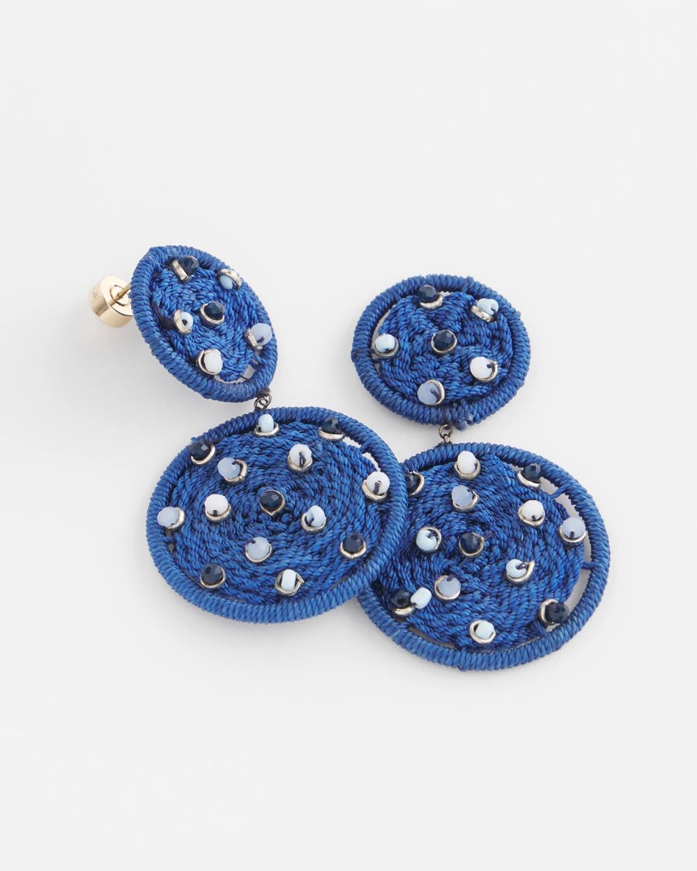 No Droop® Thread Wrapped Drop Earrings