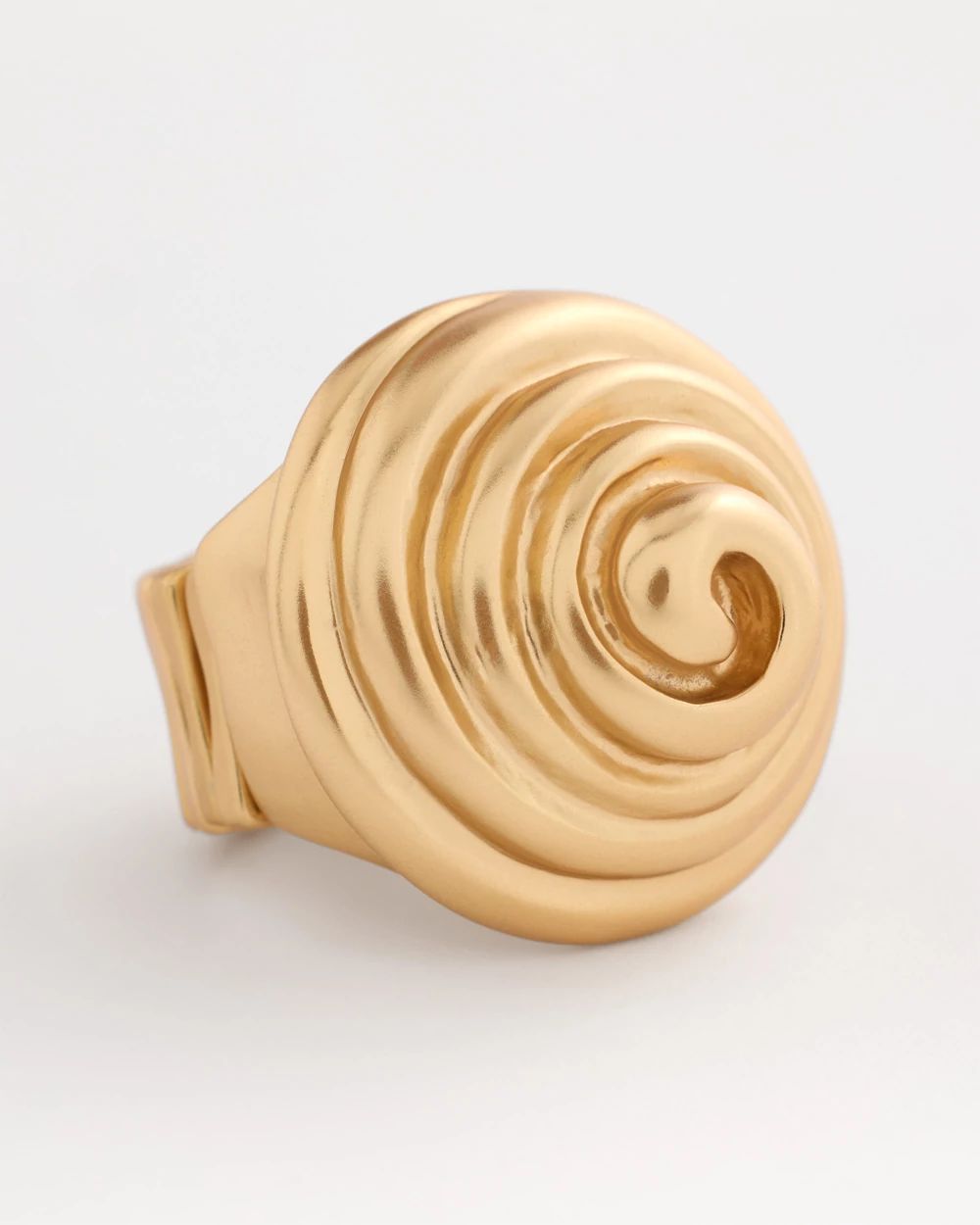 Sculptural Stretch Cocktail Ring