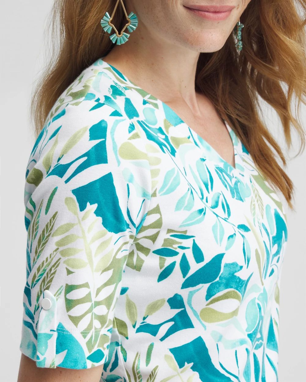Palms Everyday V-neck Tee