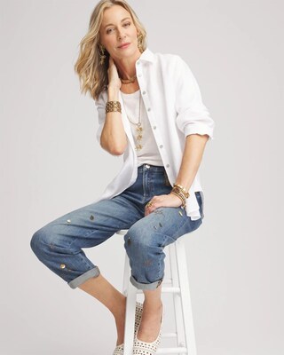No Iron™ Linen Shirt click to view larger image.