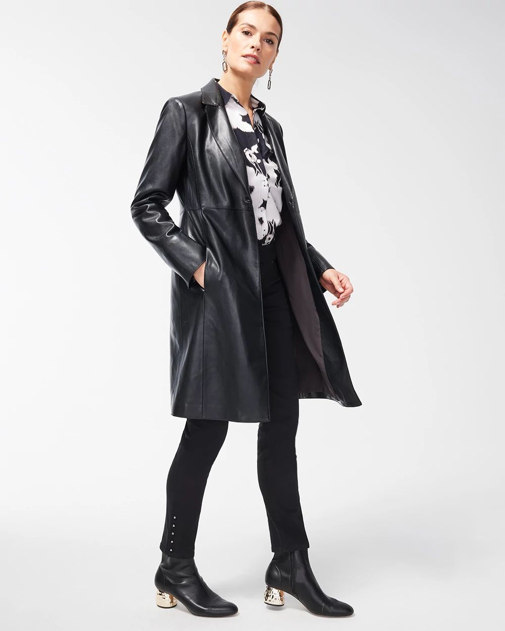 Faux Leather Topper