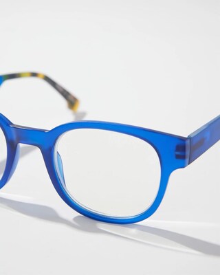 Blue Frosted Readers