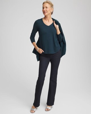 Ella V-Neck Pullover Sweater click to view larger image.