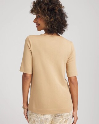 Classic Fit Pima Cotton Tee click to view larger image.