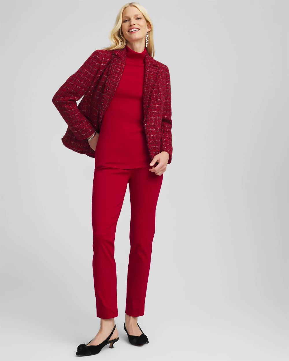 Brigitte™ Slim Pull-On Ankle Pants