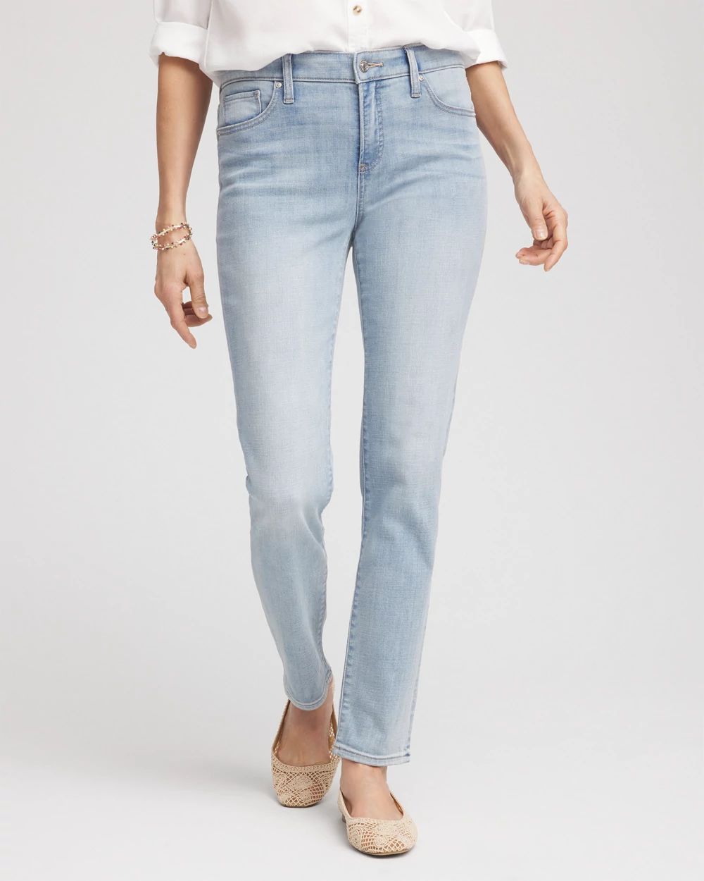 So Slimming Girlfriend Ankle Jeans
