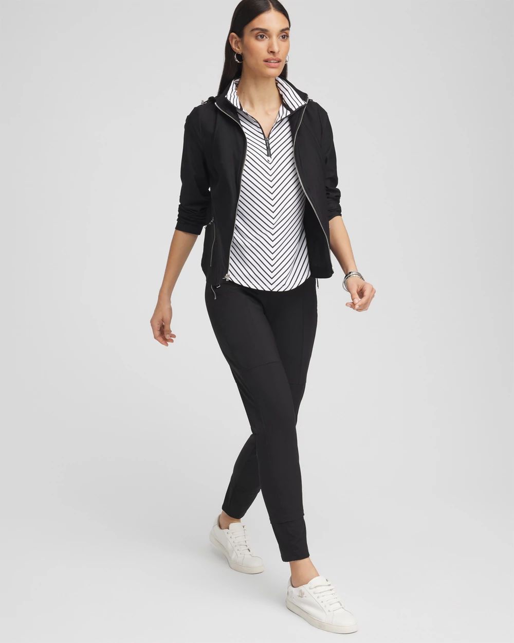 Zenergy® UPF Stripe Long Sleeve Top