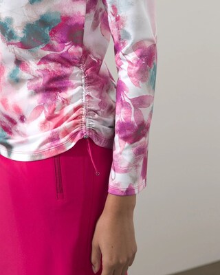 Zenergy UPF Leaves Bungee Pullover