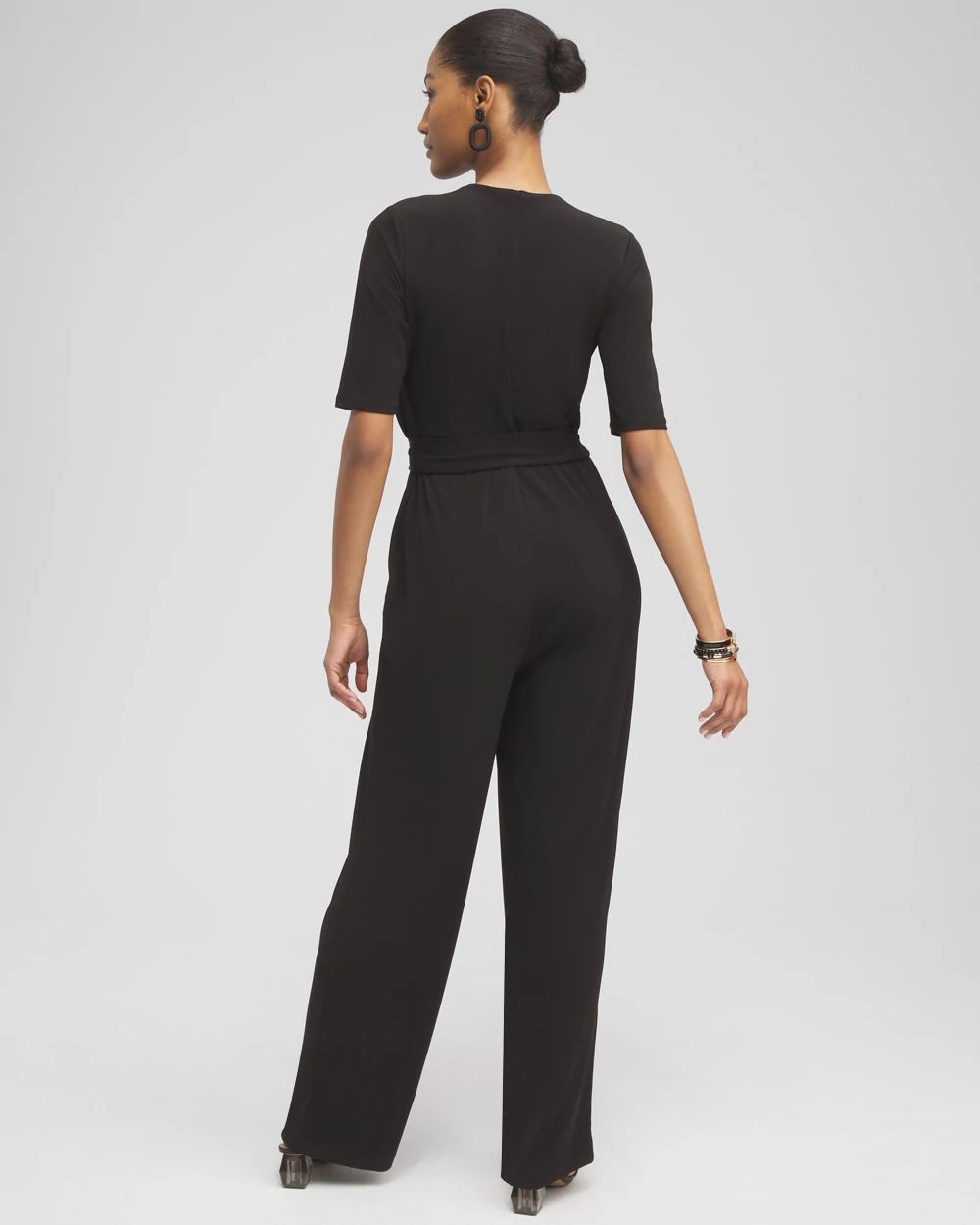 Elbow Sleeve Jumpsuit