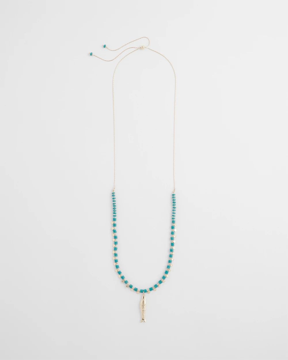 Turquoise Bead Necklace
