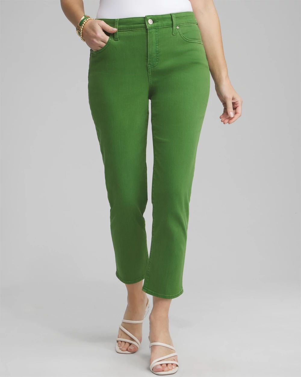 Girlfriend Cropped Jeans