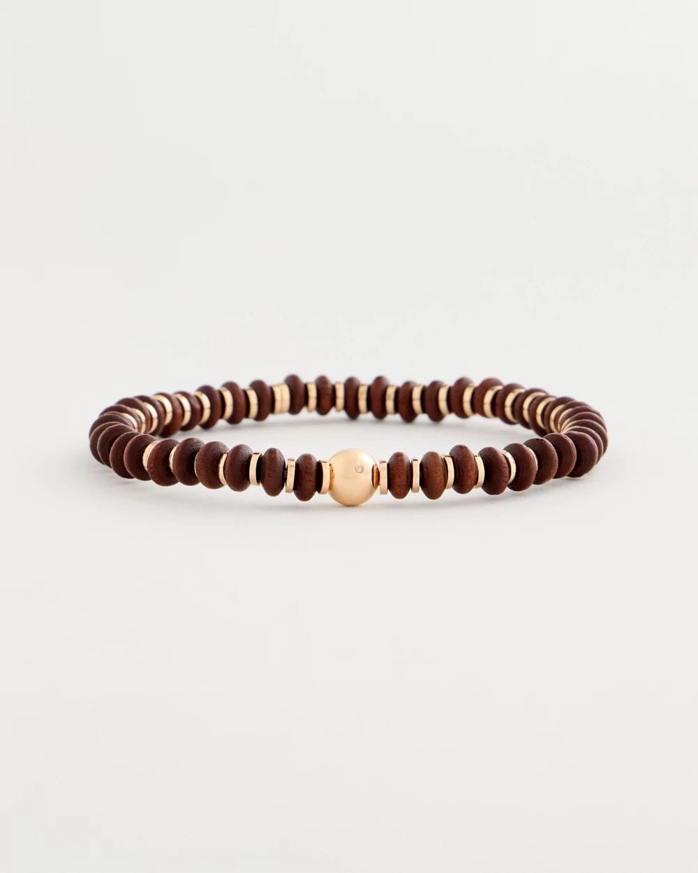 Wooden Charm Stretch Bracelet
