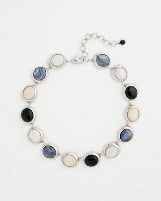 Short Polka Dot Collar