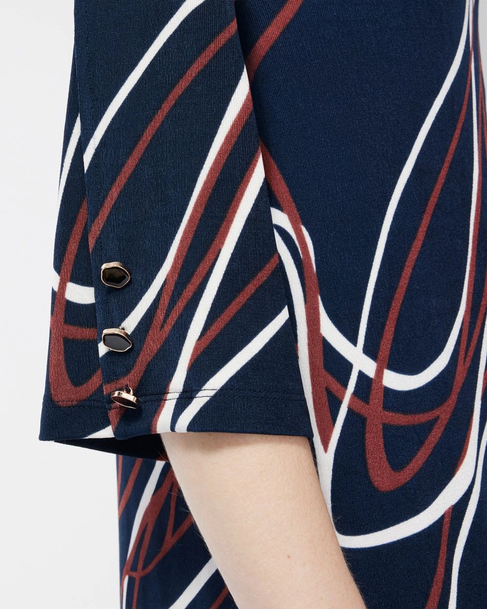 Travelers Button Detail Tunic