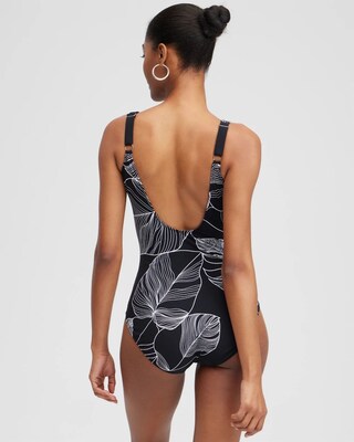Gottex Square Neck One Piece Swimsuit