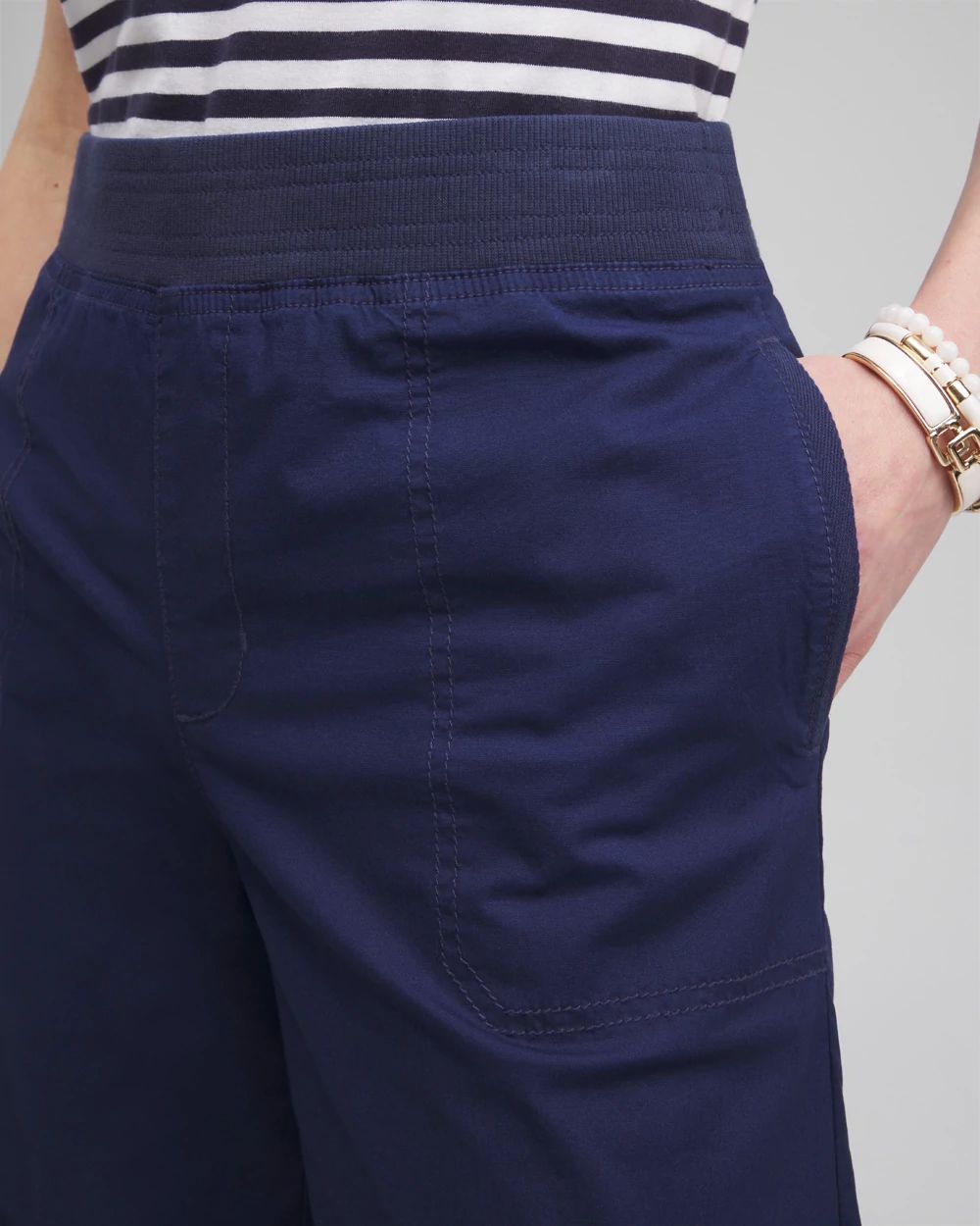 Poplin Culotte Pants click to view larger image.