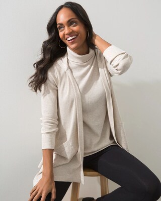 Zenergy Waffle Knit Mock Neck Tank