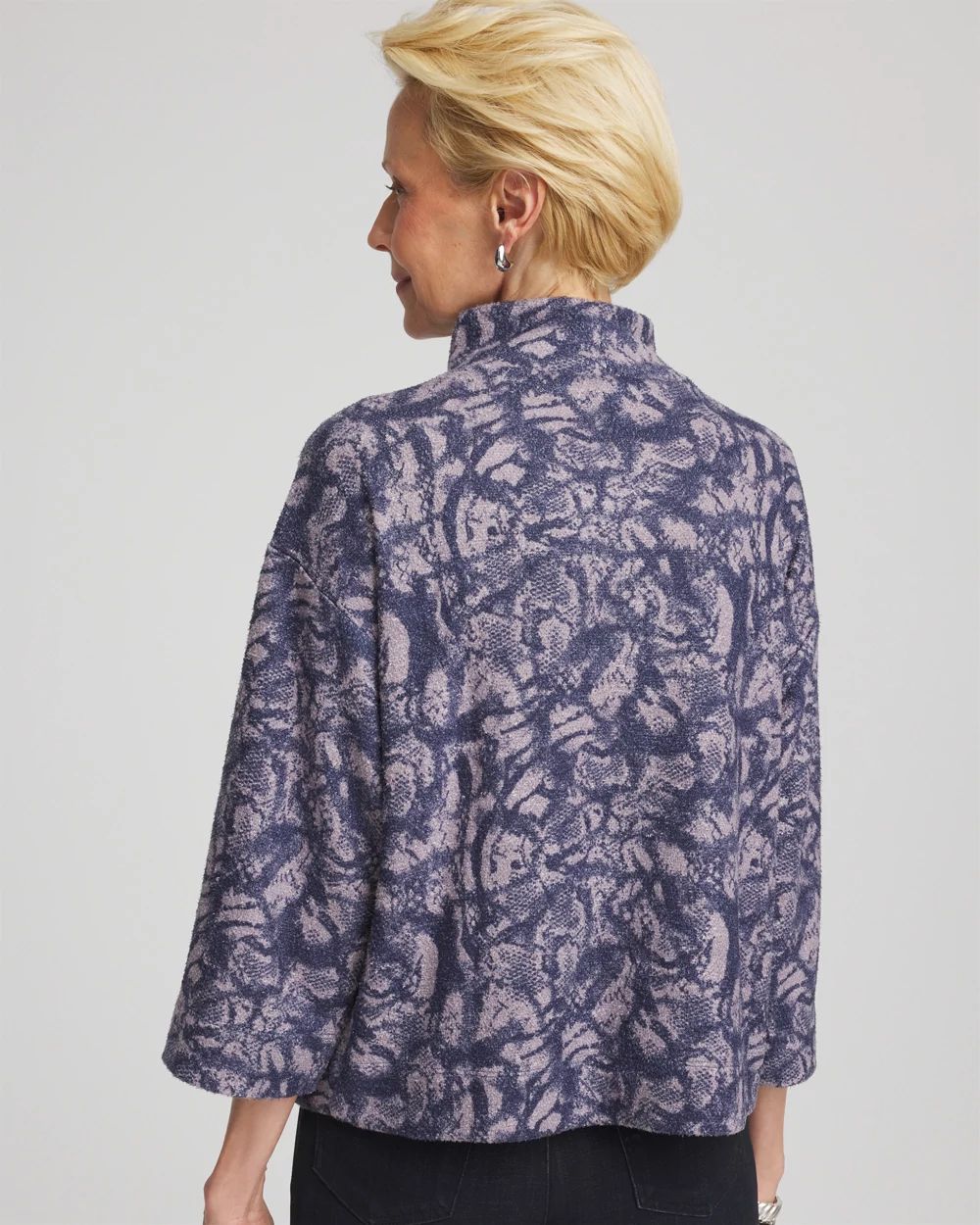 Animal Cozy Turtleneck