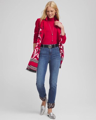 Touch of Cool™ Mock Neck Layering Tee click to view larger image.