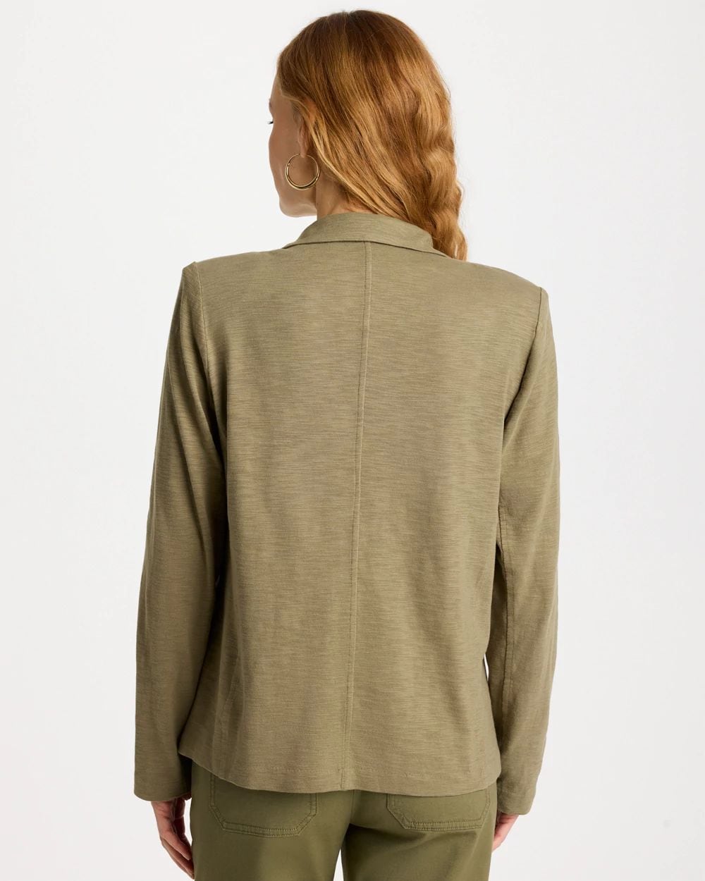 Slub Knit Blazer click to view larger image.