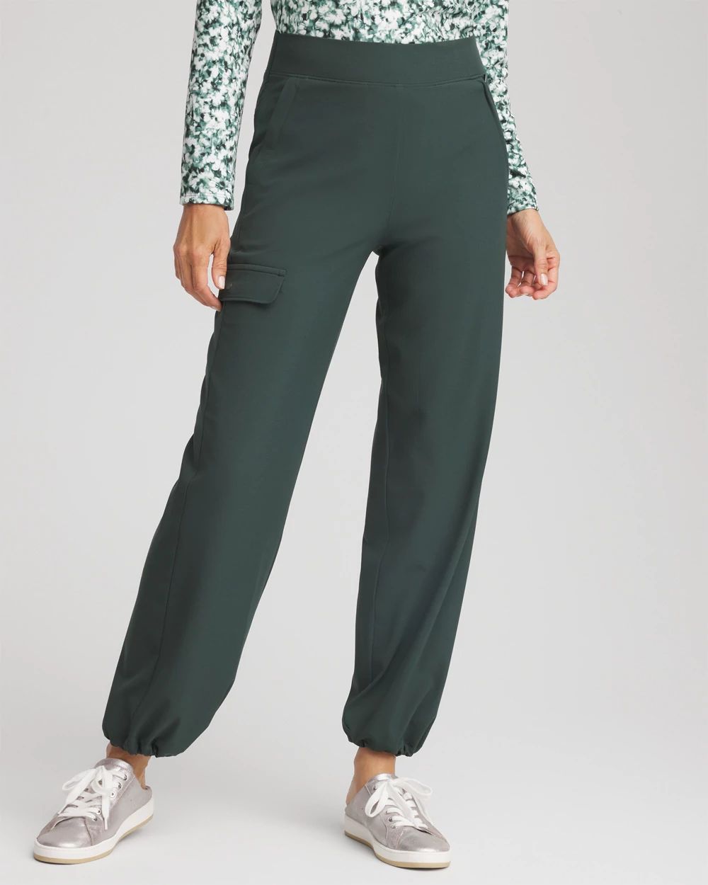 Zenergy® Ripstop Cargo Ankle Pants click to view larger image.