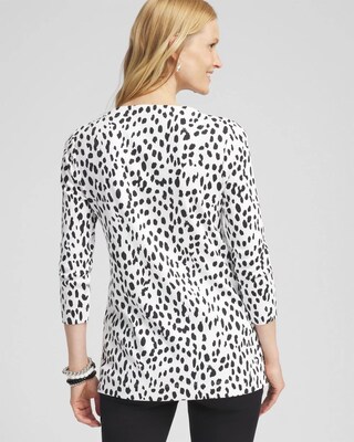 Dots V-neck Tunic