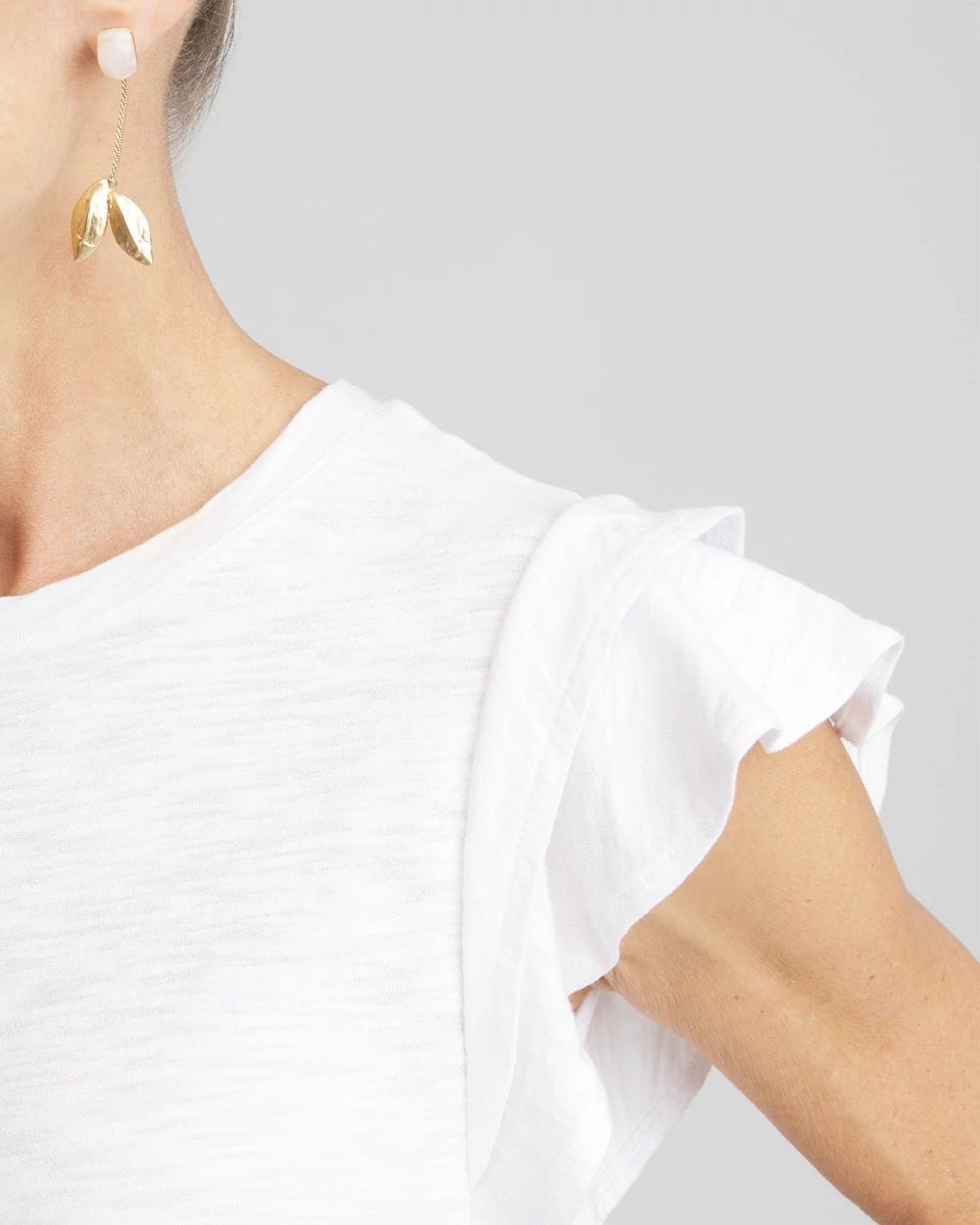 Flutter Cap Sleeve Tee