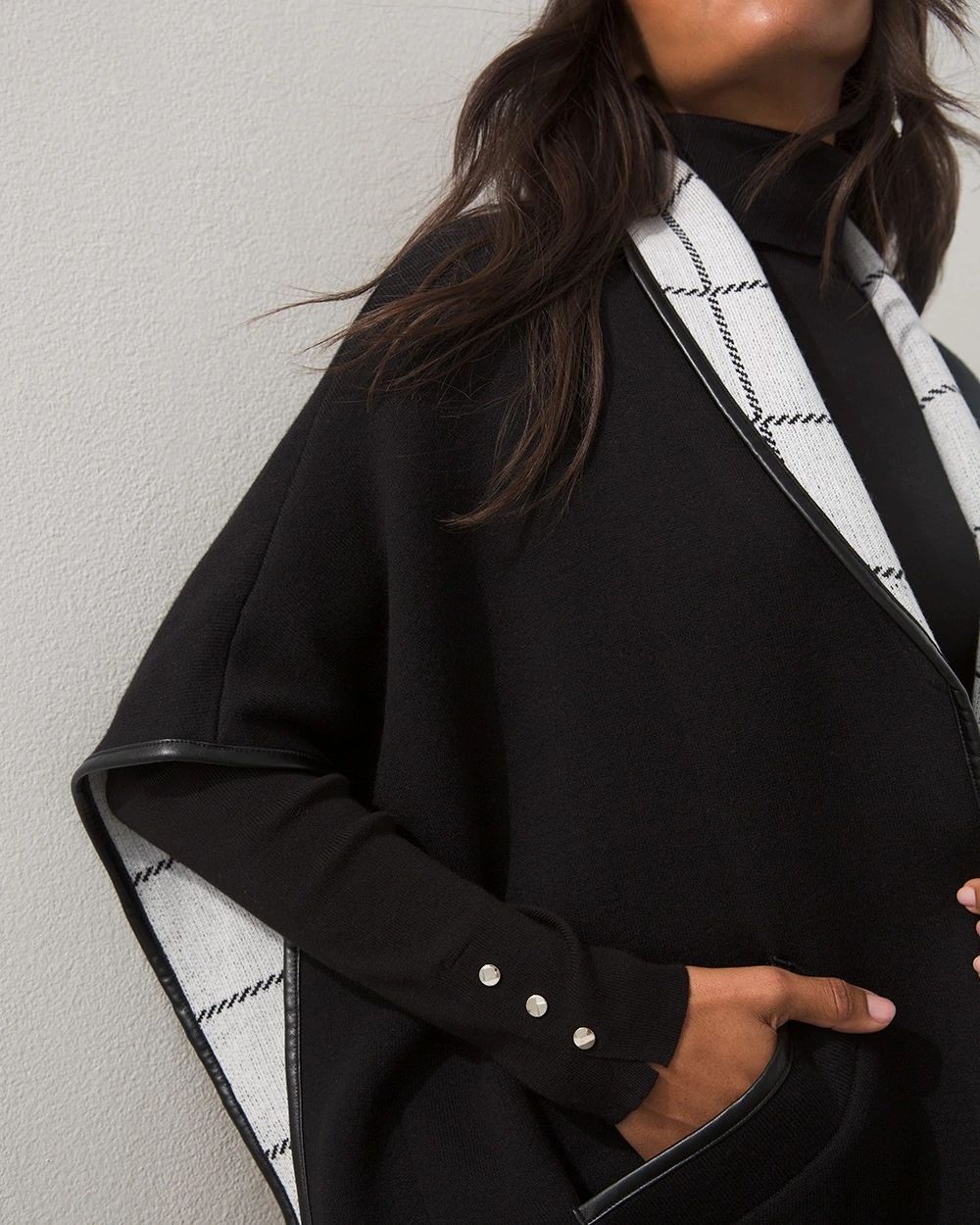 Double Knit Sweater Ruana