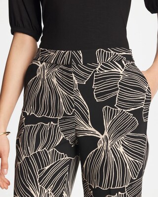 Ginkgo Crepe Tapered Ankle Pants click to view larger image.