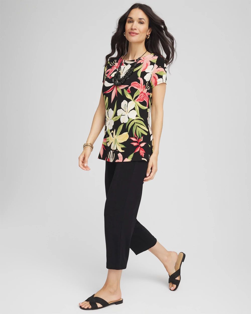 Travelers™ Tropical-Lily Tunic