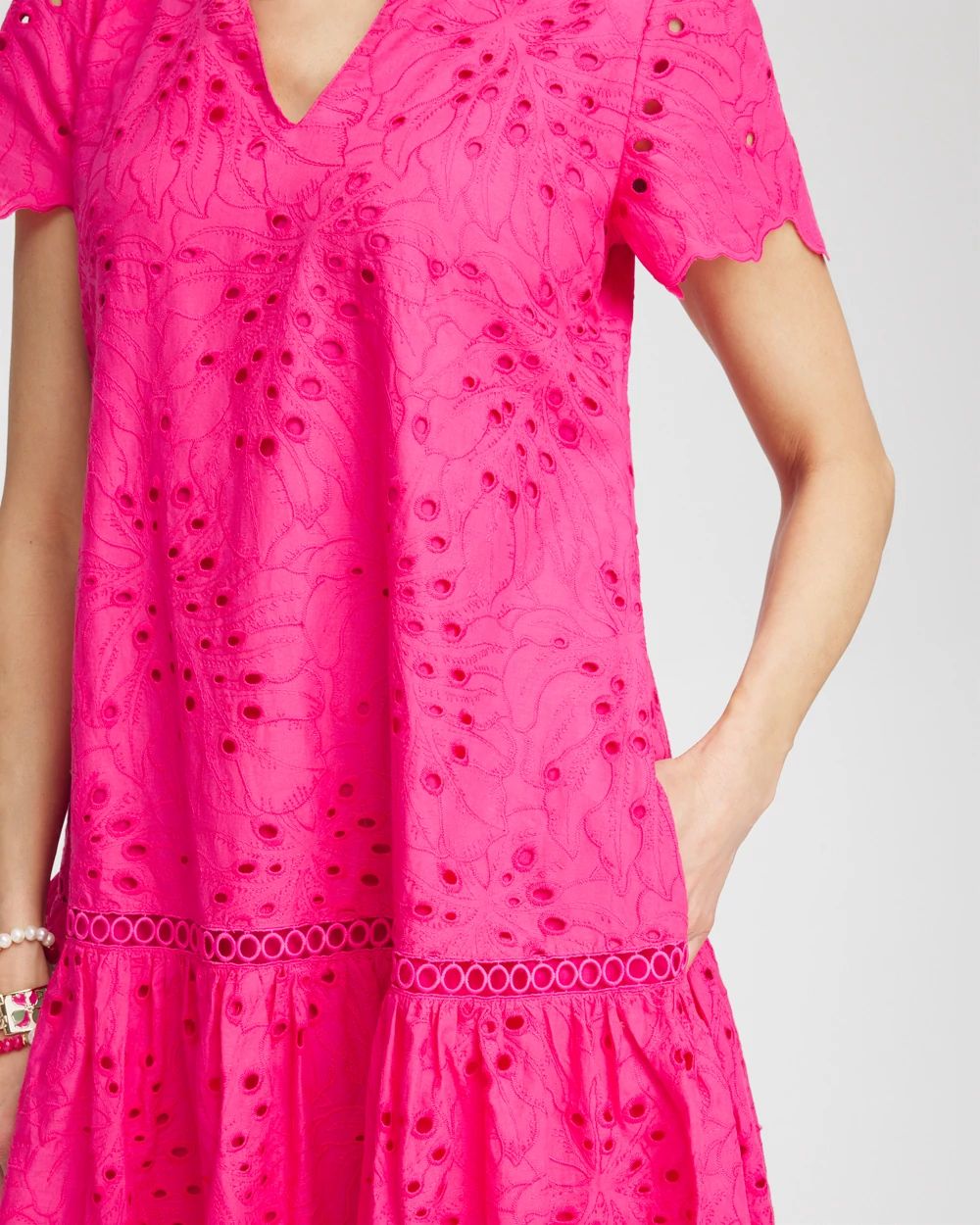 Lace Popover Dress