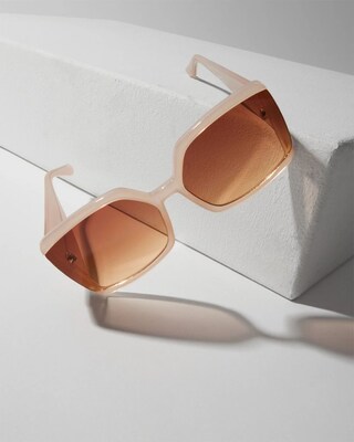 Neutral Square Sunglass