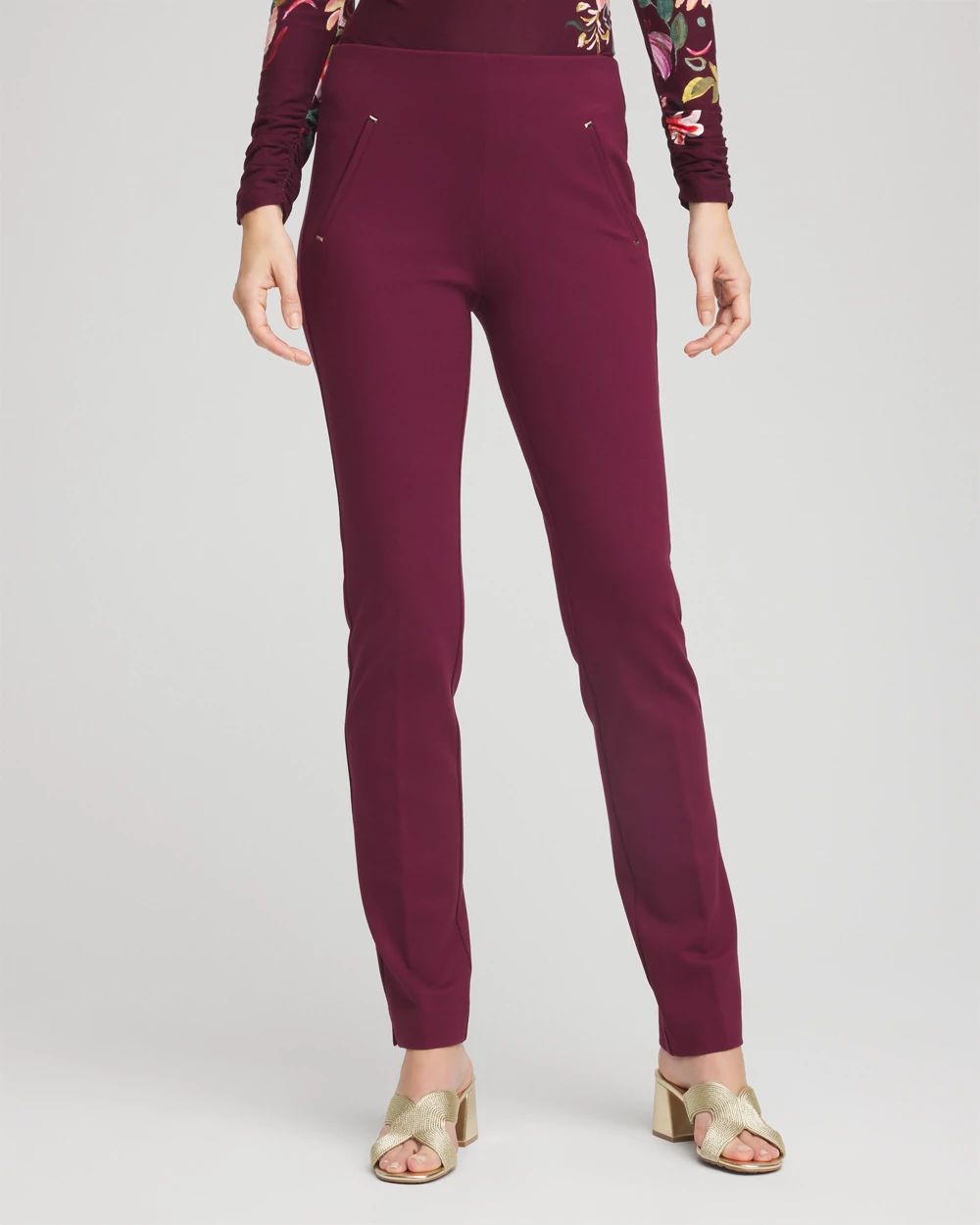Juliet Ponte Trim Detail Pants