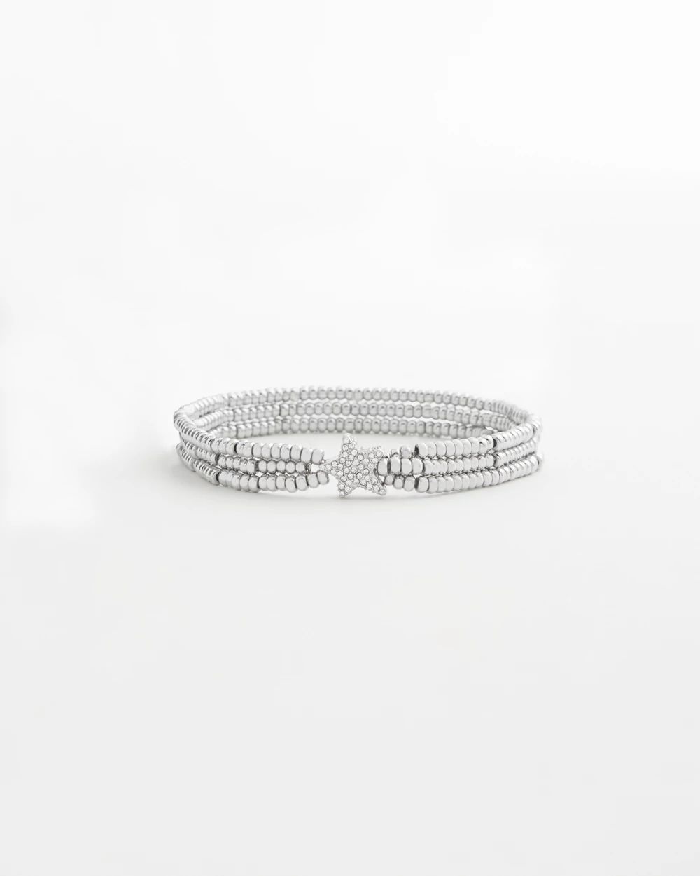 Micro Pavé Star Stretch Bracelet