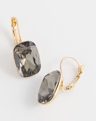 No Droop™ Hematite Stone Earrings