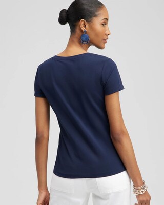 V-neck Perfect Tee click to view larger image.
