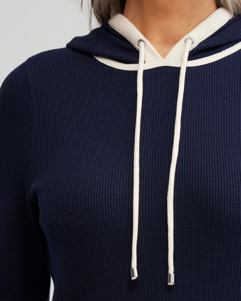 Zenergy® Waffle Knit Hooded Tunic